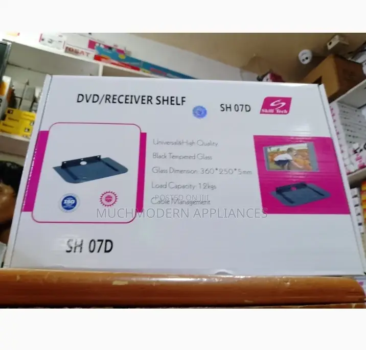 Decoder/DVD Shelf