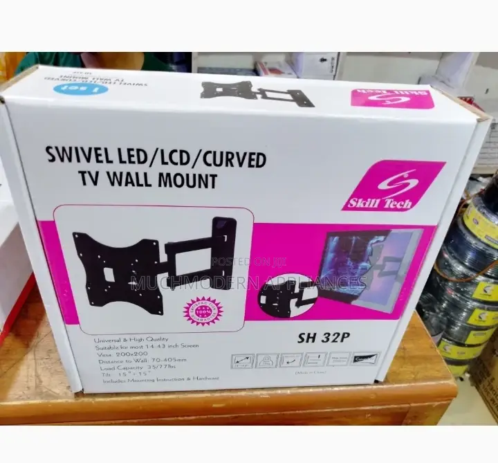 TV Wall Mount Swivel LED/LCD And Curved