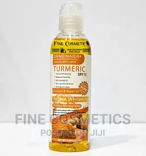 Dr MEINAIER 100% Pure Turmeric Oil / Serum 5X Skin Whitening
