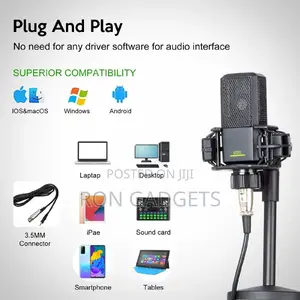 Condenser Microphone With Stand