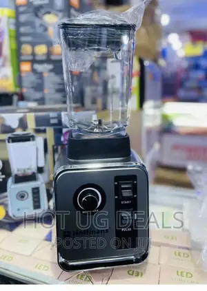 Hoffmans 2l Commercial High Quality Blender – Blue, Gray