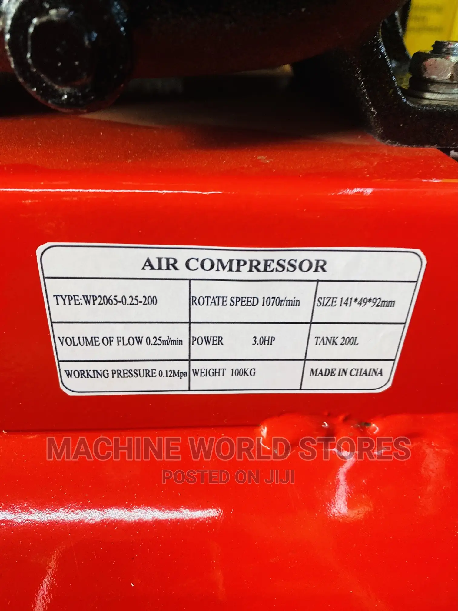 Diesel Air Compressor 200ltrs
