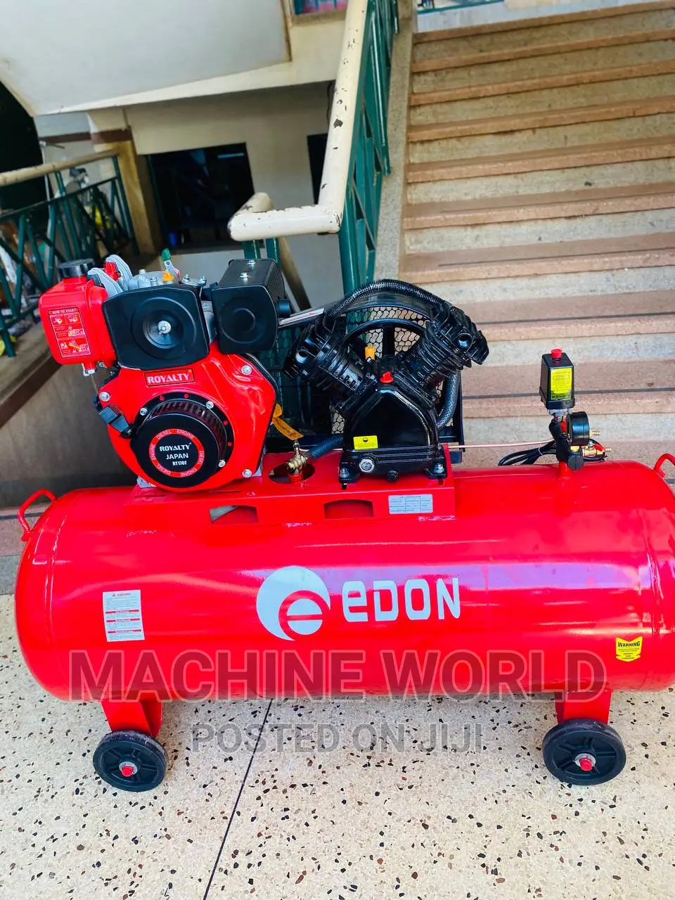 Diesel Compressor 200ltr Double Piston