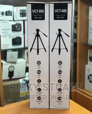 Yunteng VCT-880 Video Tripod