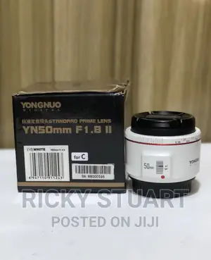 Yongnuo Yn50mm F1.8 Ii White