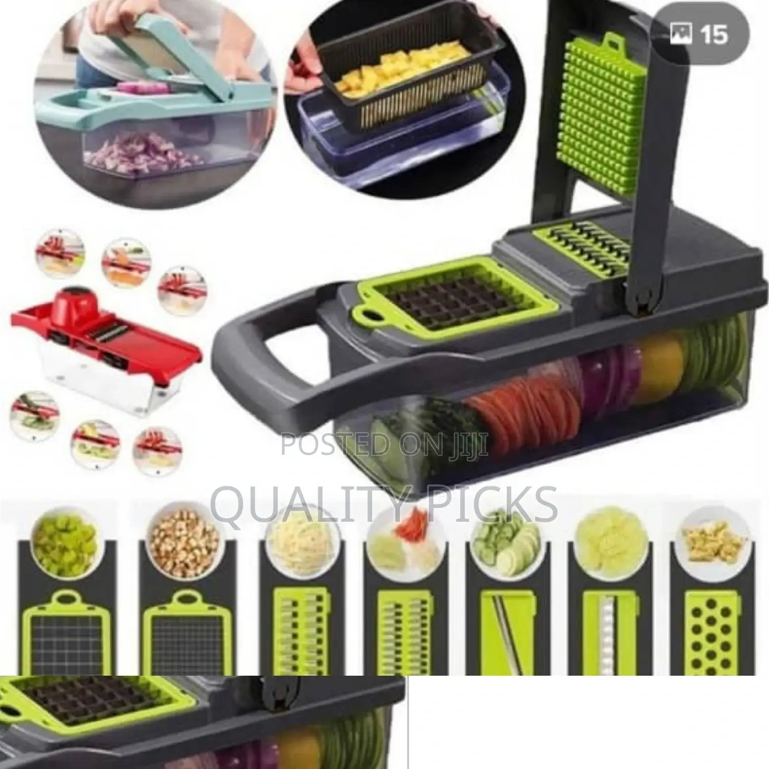 8 In1 Vegetable Chopper