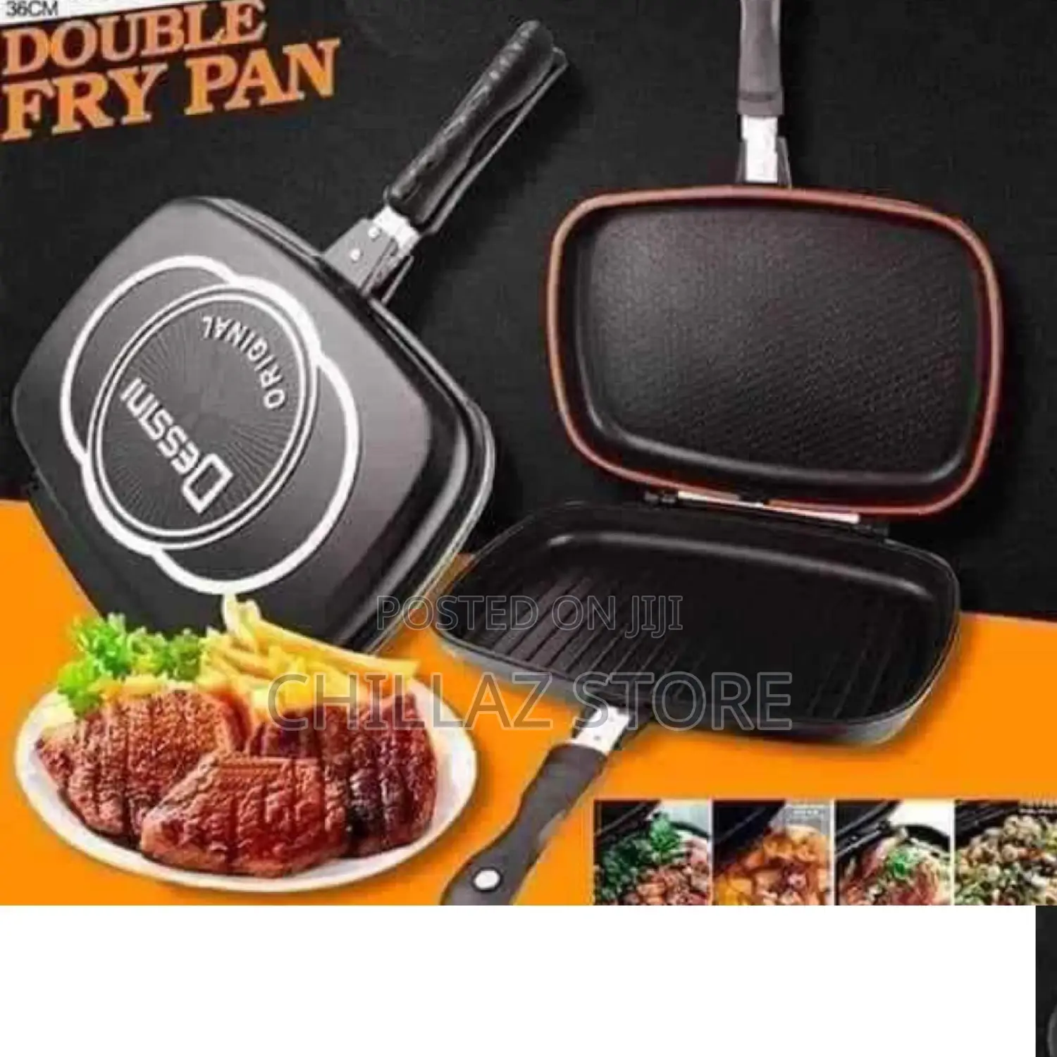 Desssini Double Fry Pan.