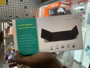 Foldable Bluetooth Keyboard Touch Pad