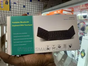Foldable Bluetooth Keyboard Touch Pad