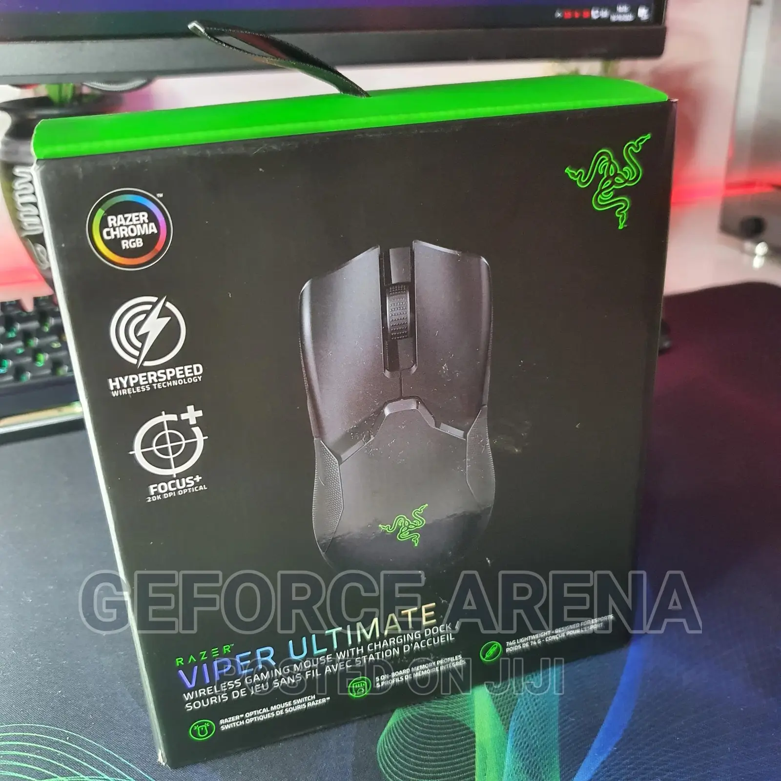 Razer Viper Ultimate - Wireless RGB Gaming Mouse - Brand New