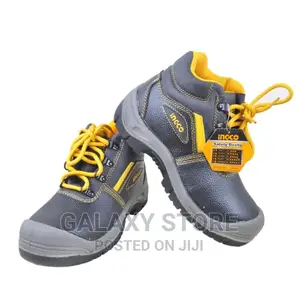 Safety Shoes Boots With Steel Toe Cap Ingco