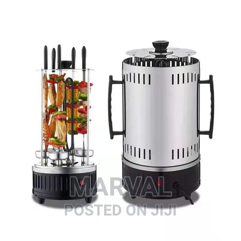 Automatic Rotating Barbecue Skewer Grill Kebab