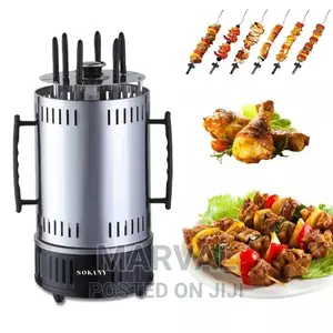 Automatic Rotating Barbecue Skewer Grill Kebab