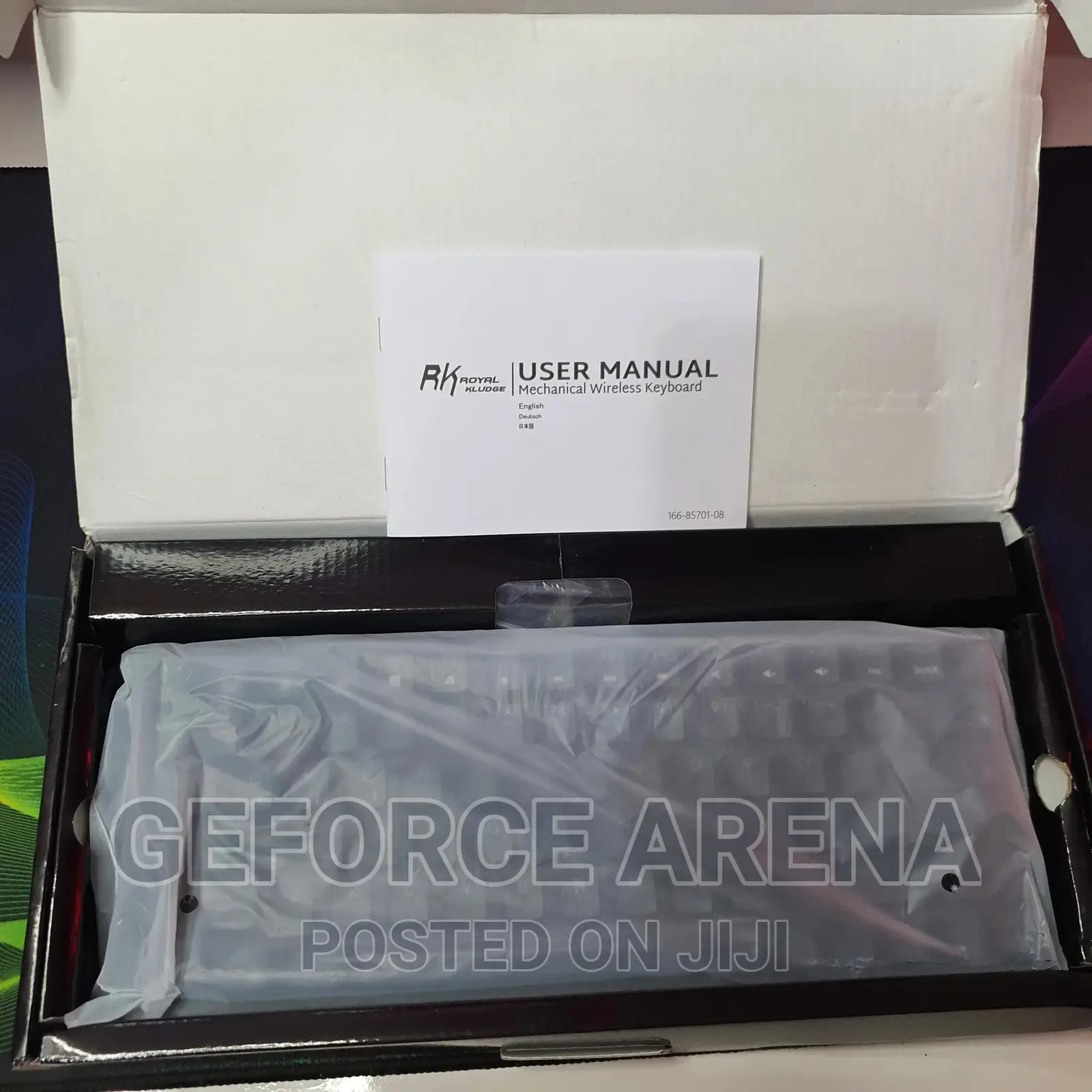 Rokyal Kludge RK84 - Wireless RGB Gaming Mechanical Keyboard
