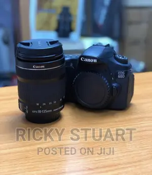 Canon 60D WTH 18-135mm Lens