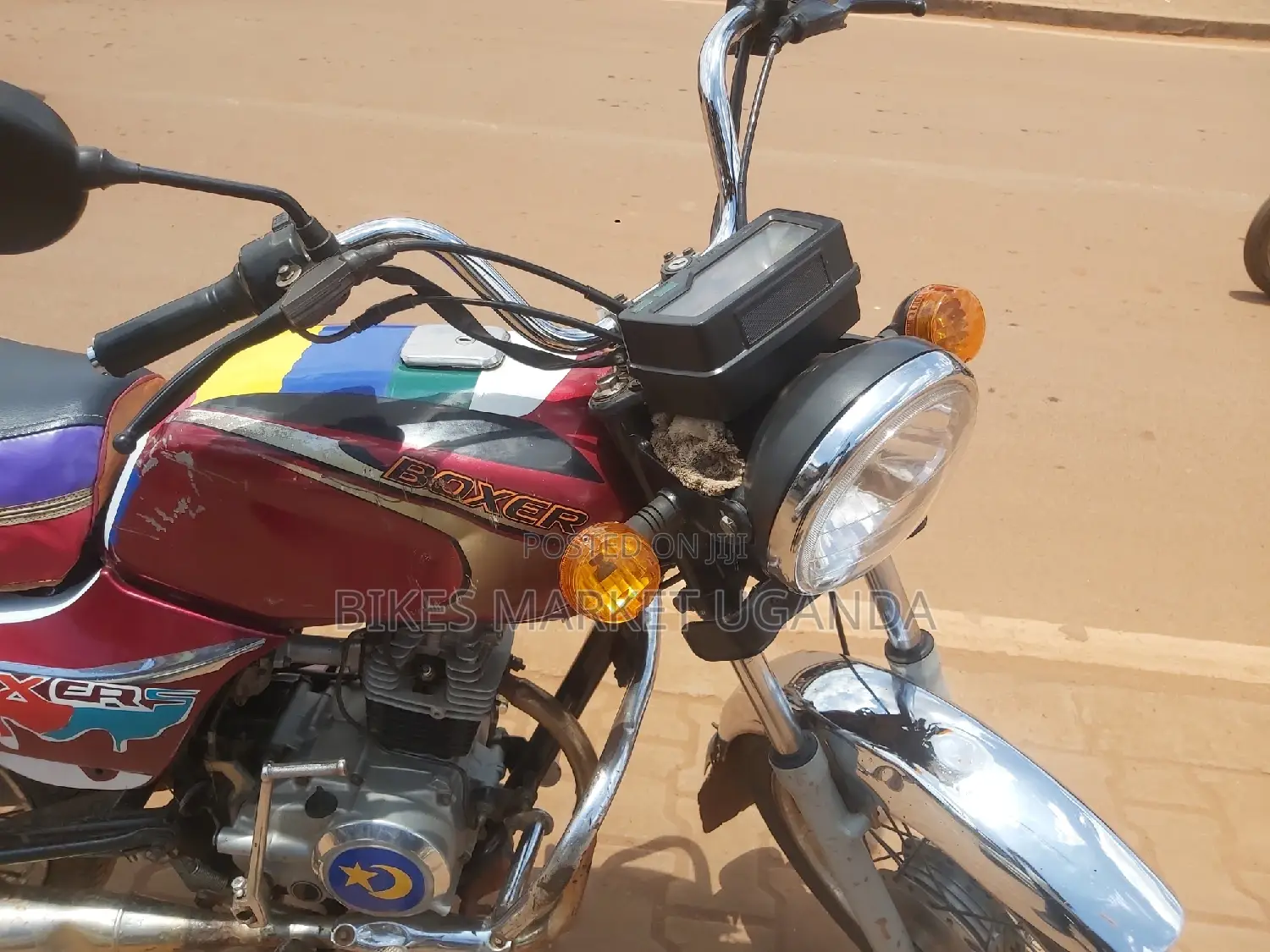 Bajaj Boxer 2017 Red