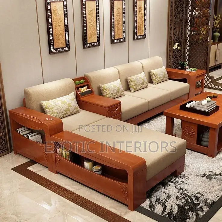 Sofa /Mahogany Wood Call