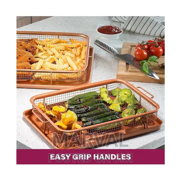 Gotham Steel Non-Stick Round Crisper Tray