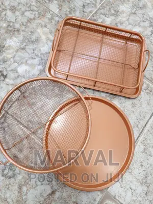 Gotham Steel Non-Stick Round Crisper Tray