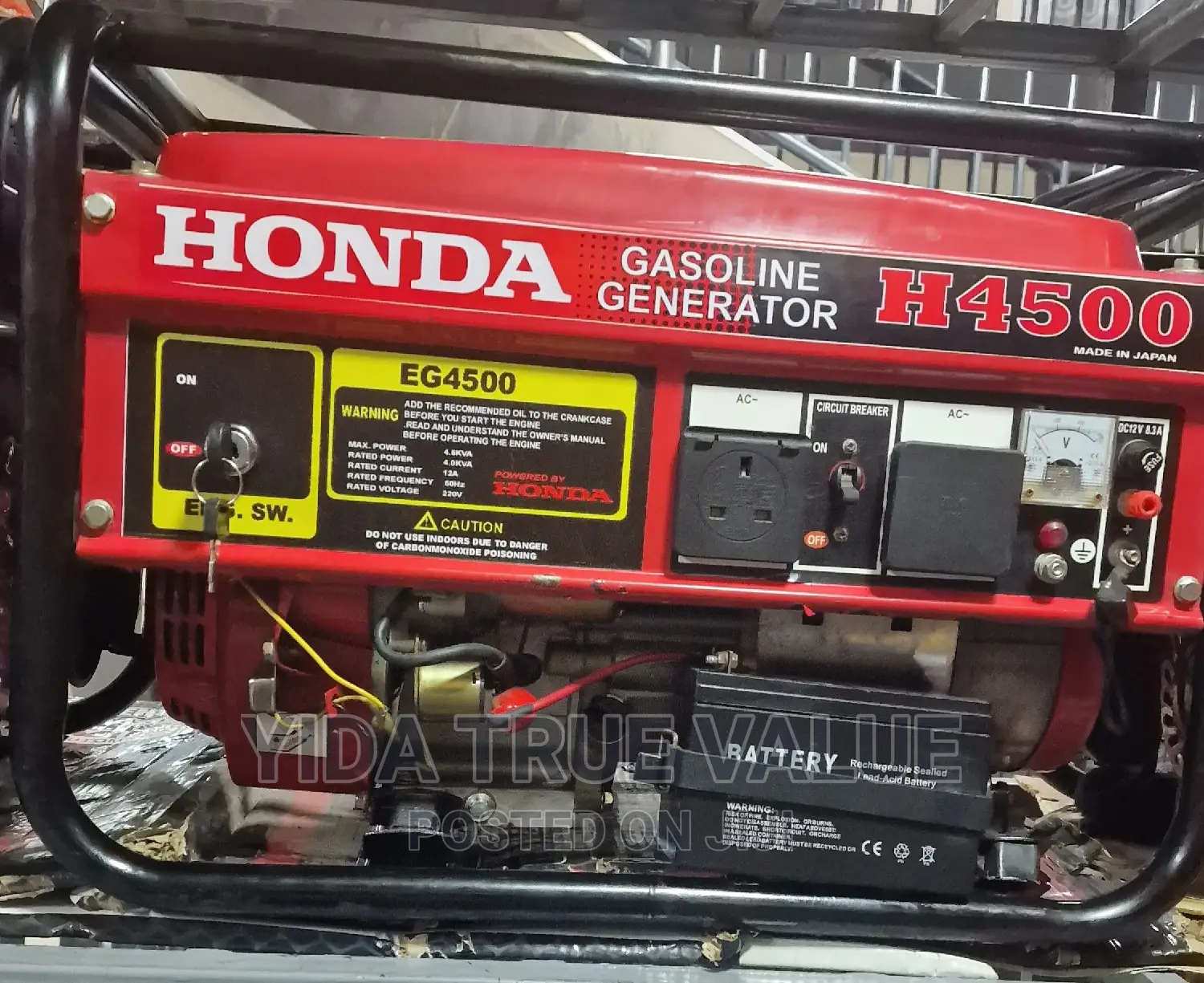Honda Generator Automatic ( Key Start )