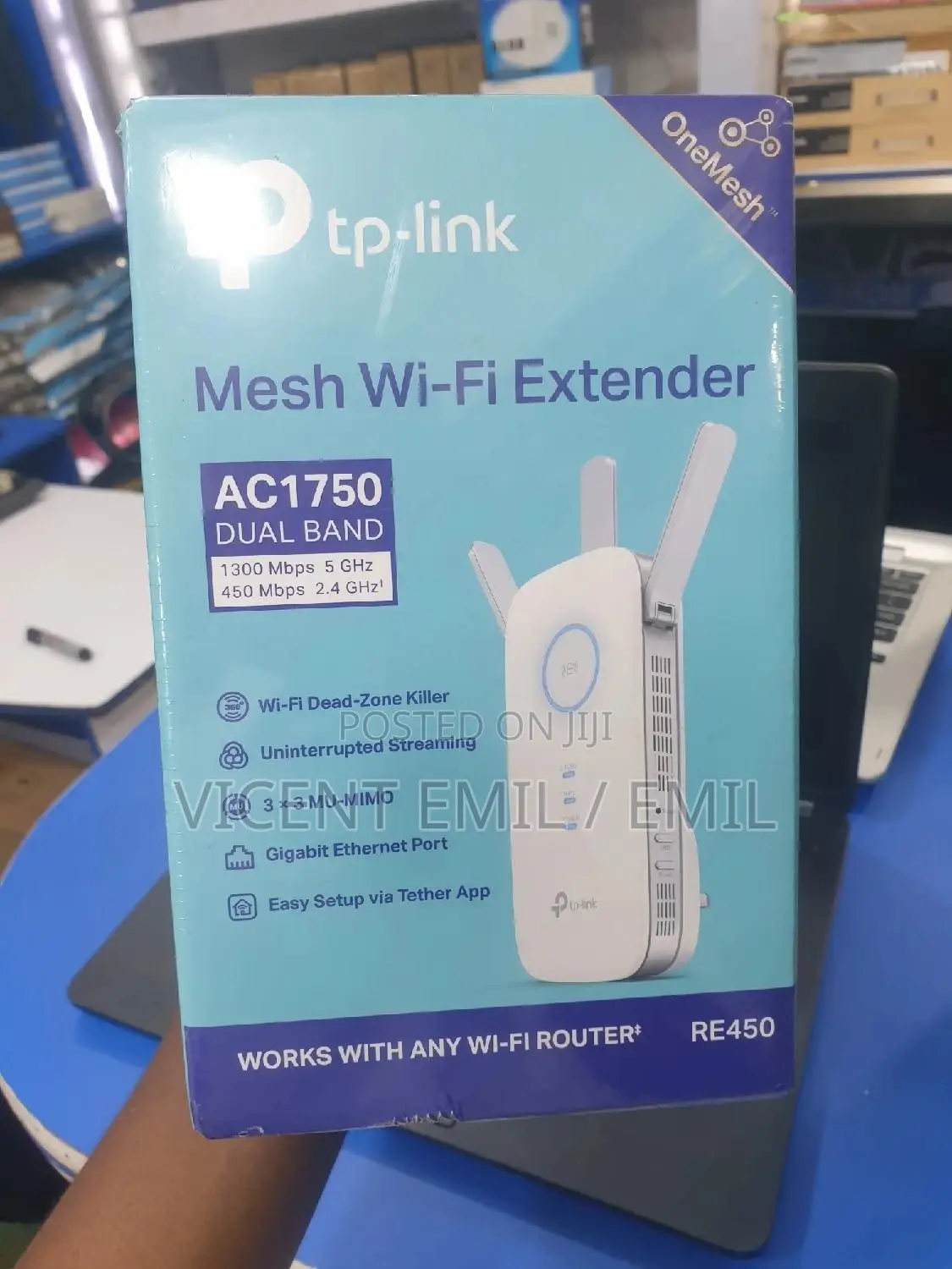 Tp-Link Mesh Wi-Fi Extender AC1750