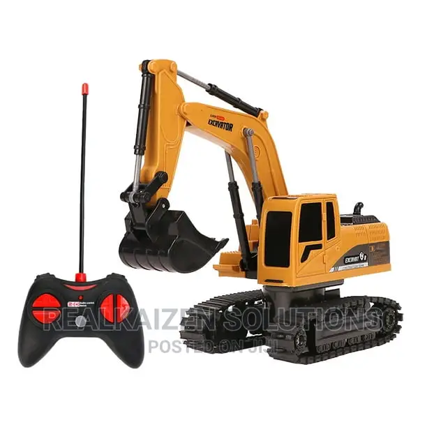 Kid Remote Control Excavator Construction Engineering Truck