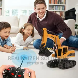 Kid Remote Control Excavator Construction Engineering Truck