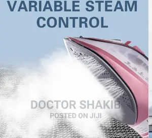 Electric Iron With Rechargeable Base
