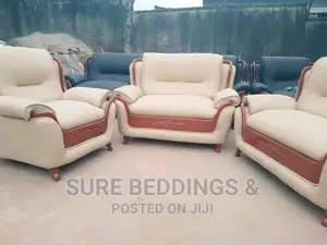 5 Seaters Leather Sofa