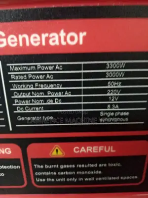 Honda Generator H550 3.3KV