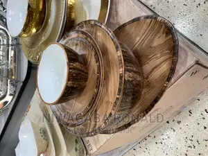 Woodlike Dinner Set 36pcs
