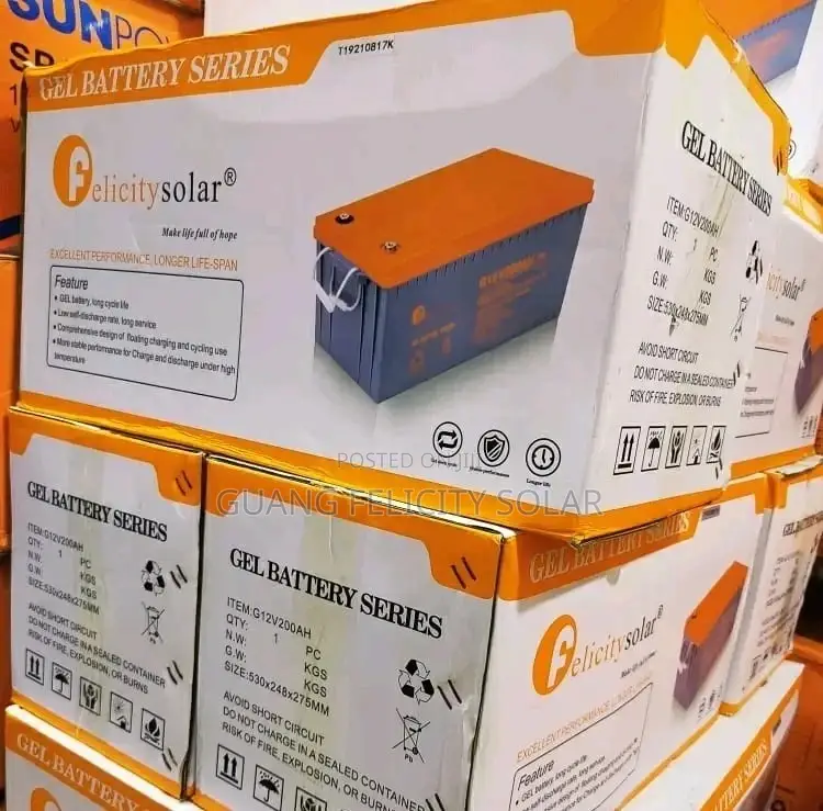 Felicity Gel Battery 200ah