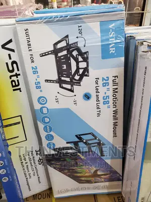 Double Arm TV Wall Mount. 26-58.