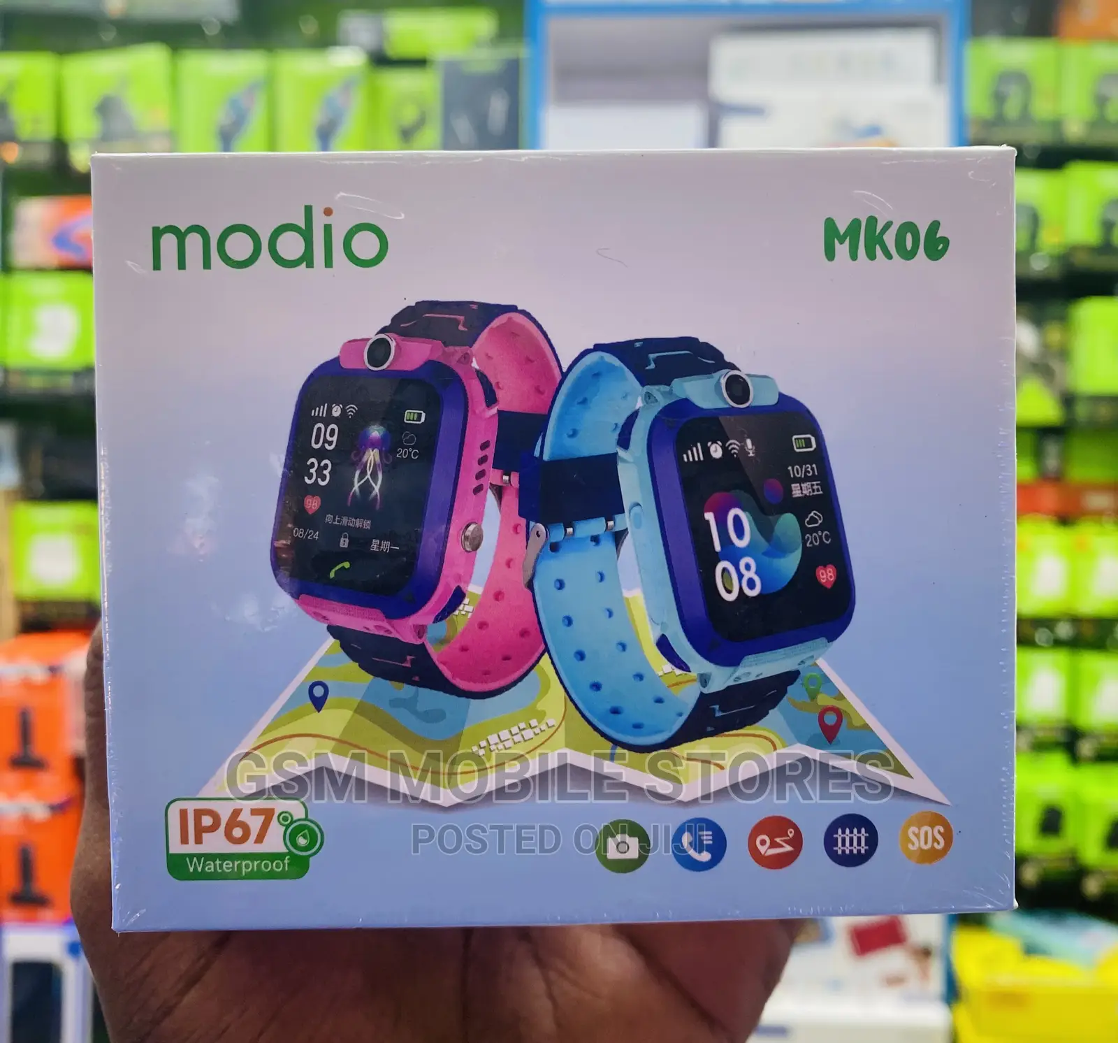 Modio Smart Calling, Track, 400mah, Kids Smart Watch