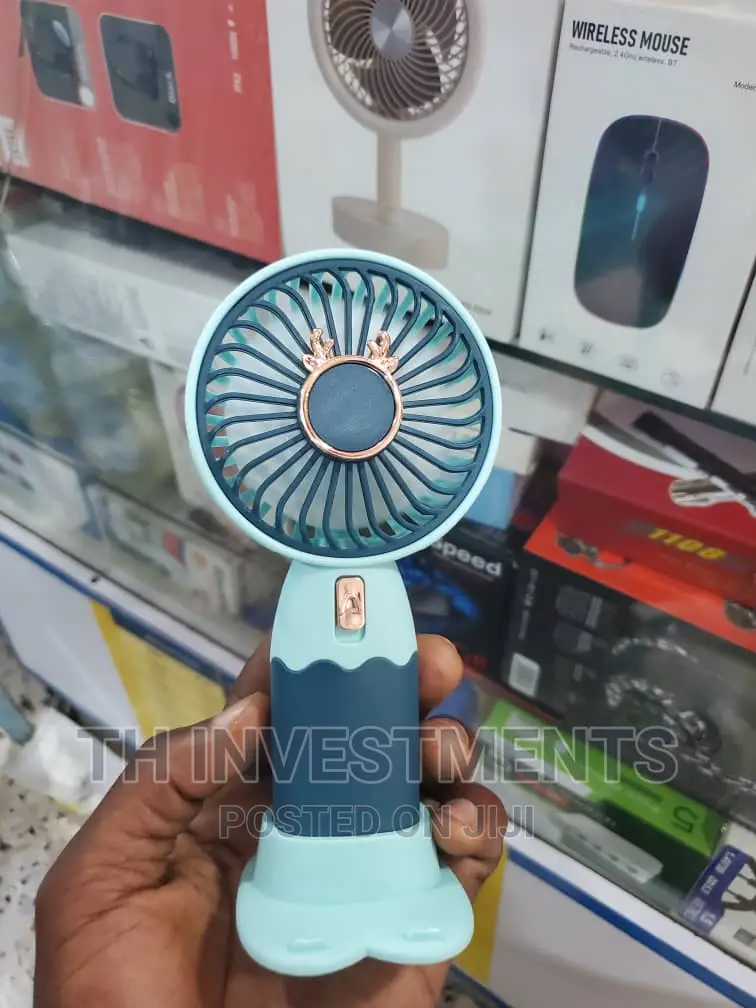 Portable Rechargeable Fan.