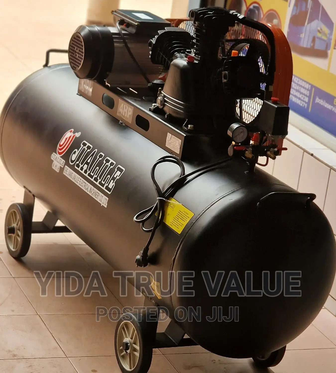 Air Compressor 300 Litres Single Phase