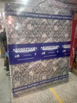 Rosefoam Mattress 6x6x6inches Qilted Density.( Gray)