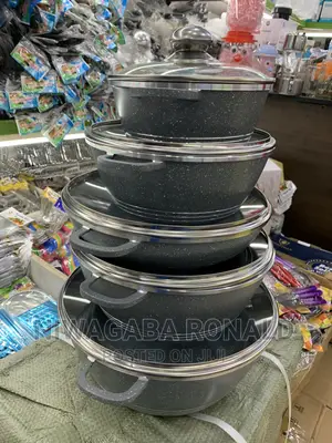 5pc Non-Stick Serving Cookware Dishes