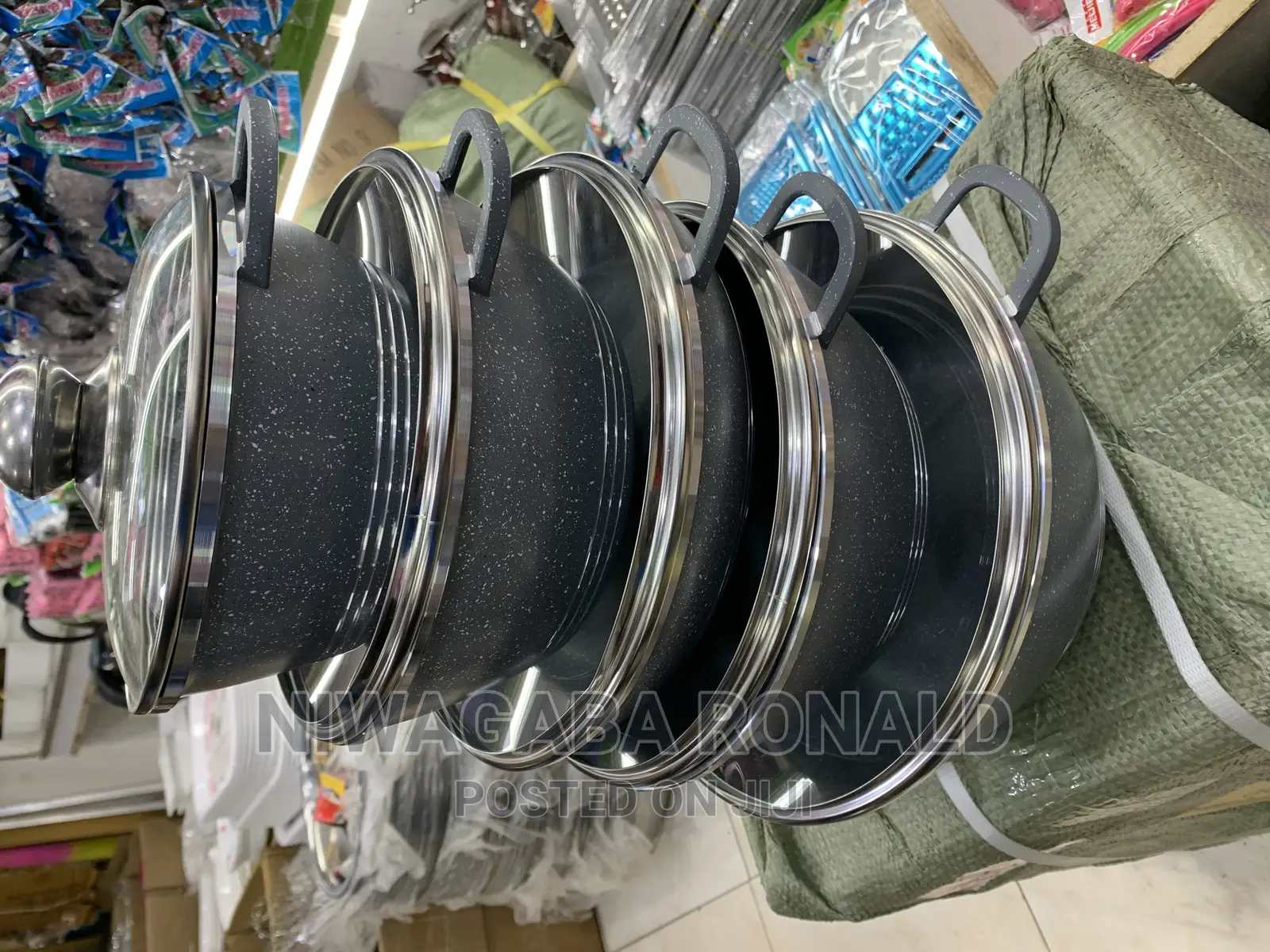5pc Non-Stick Serving Cookware Dishes