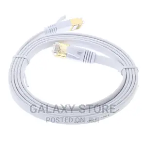 2m High Speed Cat6 RJ45 Network LAN Internet Flat Cable
