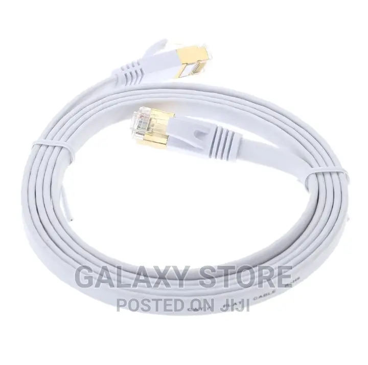 2m High Speed Cat6 RJ45 Network LAN Internet Flat Cable