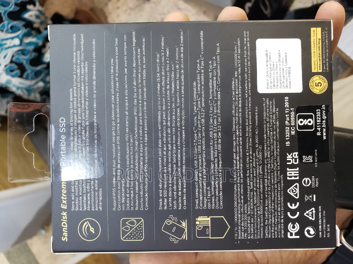 Portable SSD (1tb)