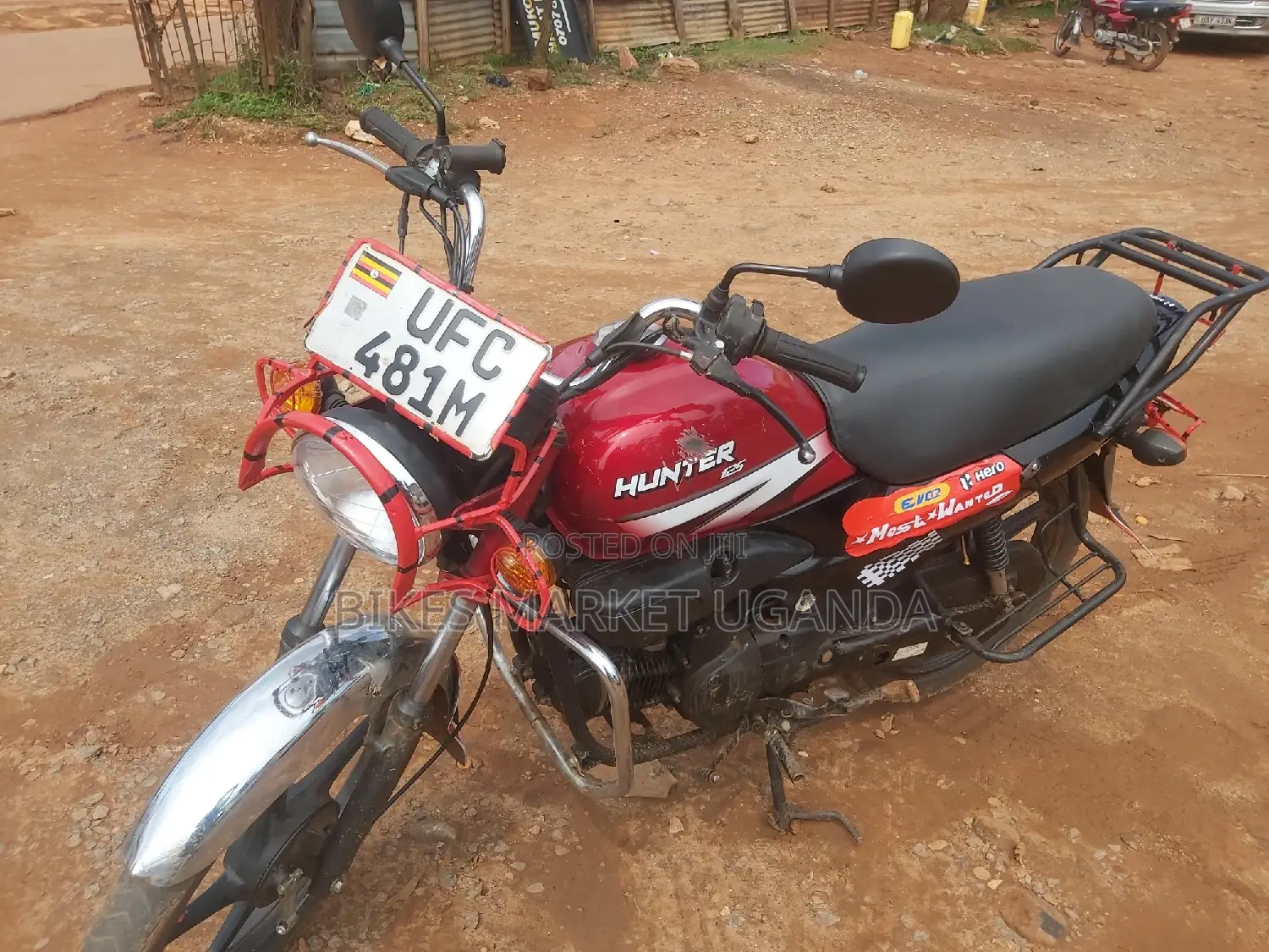 Hero Hunter 125 2020 Red
