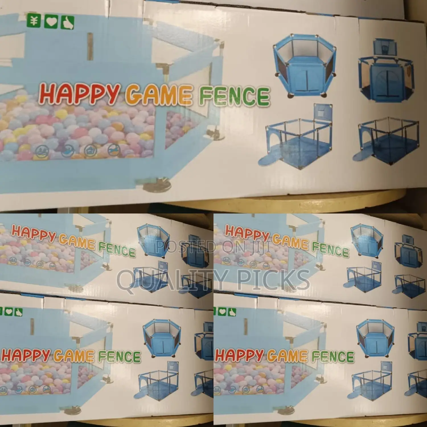 Happy Game Fence