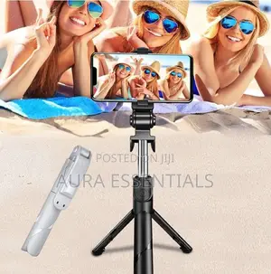 Multifunction Wireless Tripod Stand Selfie Stick