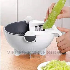 Basket Vegetable Shredder With Strainer