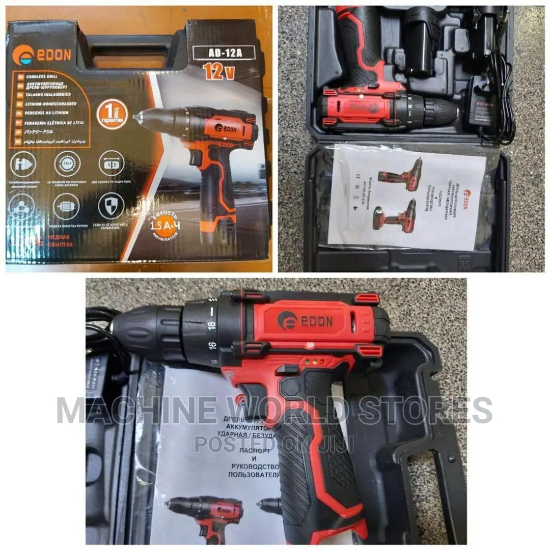 Rechargeable Drill 21v (2batteries and Charger)