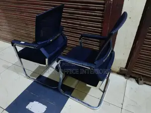 Static Office Chairs, 2 Pieces
