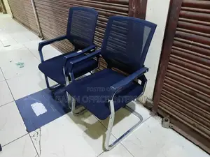 Static Office Chairs, 2 Pieces