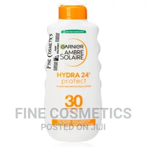 Garnier Ambre Solaire 24hrs Hydra Protect Sunscreen Lotion.